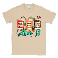Mushroom Candles with Fall Getting Lit Classic Tee - texasbilliewilder