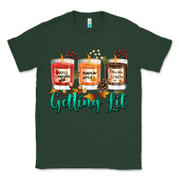 Sports Green Candles with Fall Getting Lit Classic Tee - texasbilliewilder