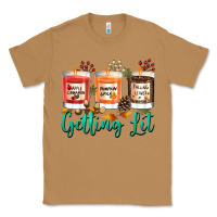 Toasted Coconut Candles with Fall Getting Lit Classic Tee - texasbilliewilder