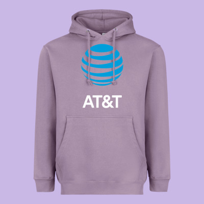 At&t Heavyweight Hoodie Designed By Artchic