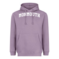Lavender Monmouth Arch Retro University Style Heavyweight Hoodie - ArtChic
