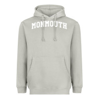 Moon Dust Monmouth Arch Retro University Style Heavyweight Hoodie - ArtChic