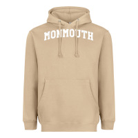 Mushroom Monmouth Arch Retro University Style Heavyweight Hoodie - ArtChic