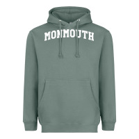 Sage Monmouth Arch Retro University Style Heavyweight Hoodie - ArtChic