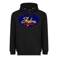 Black skyline chili Heavyweight Hoodie - ArtChic