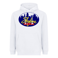 White skyline chili Heavyweight Hoodie - ArtChic