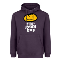 Plum wmca good guy Heavyweight Hoodie - ArtChic