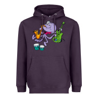 Plum squiddly diddly Heavyweight Hoodie - ArtChic