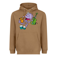 Toasted Coconut squiddly diddly Heavyweight Hoodie - ArtChic