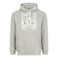 Moon Dust Coffee And Kilos Weightlifting Gift Heavyweight Hoodie - ArtChic