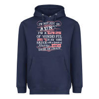 Aunt I M A Big Cup Of Wonderful Funny Aunt Gift Tee Heavyweight Hoodie | Teevron