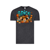 Vintage Black thanksgiving spice mom pilgrim cow Vintage Tee - Jasminsmagicworld