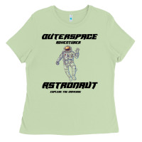 Outer Space Adventurer Astronaut Ladies Tee | Teevron