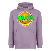 Lavender MAJOR JACKPOT Design - Pokie Designs Heavyweight Hoodie - ArtChic