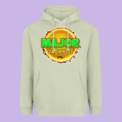 Major Jackpot Design - Pokie Designs Heavyweight Hoodie Designed By Artchic