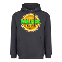 Smoke MAJOR JACKPOT Design - Pokie Designs Heavyweight Hoodie - ArtChic