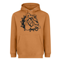 Meerkat english bulldog Heavyweight Hoodie - ArtChic