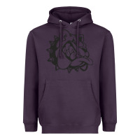 Plum english bulldog Heavyweight Hoodie - ArtChic