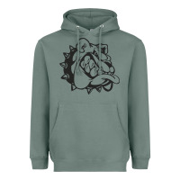 English Bulldog Heavyweight Hoodie | Teevron