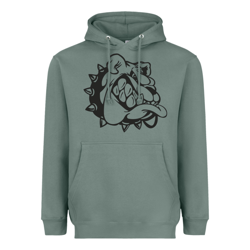 English Bulldog Heavyweight Hoodie by ArtChic | Teevron