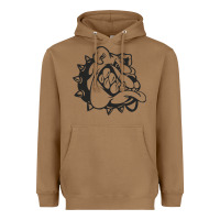 Toasted Coconut english bulldog Heavyweight Hoodie - ArtChic
