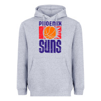 Heather Grey vintage suns 1968 Heavyweight Hoodie - ArtChic