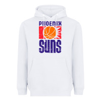 White vintage suns 1968 Heavyweight Hoodie - ArtChic
