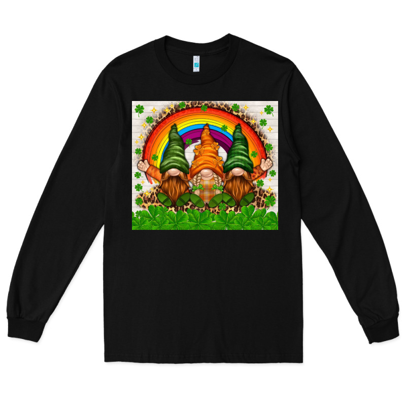 St. Patrick's Day Gnomies Tumbler Long Sleeve Tee by HowdyJamesFarm | Teevron
