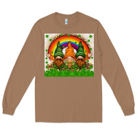 Toasted Coconut St. Patrick's Day gnomies tumbler Long Sleeve Tee - HowdyJamesFarm