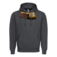 Smoke Thencher Chain Zipper Hoodie - LillyAllenDesigns