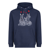 Navy Scottish Terrier Lover Scottish Terrier Dog Aberdeen Terrier Heavyweight Hoodie - trangStudio