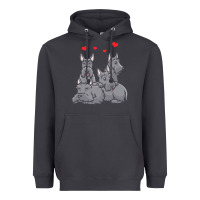 Smoke Scottish Terrier Lover Scottish Terrier Dog Aberdeen Terrier Heavyweight Hoodie - trangStudio