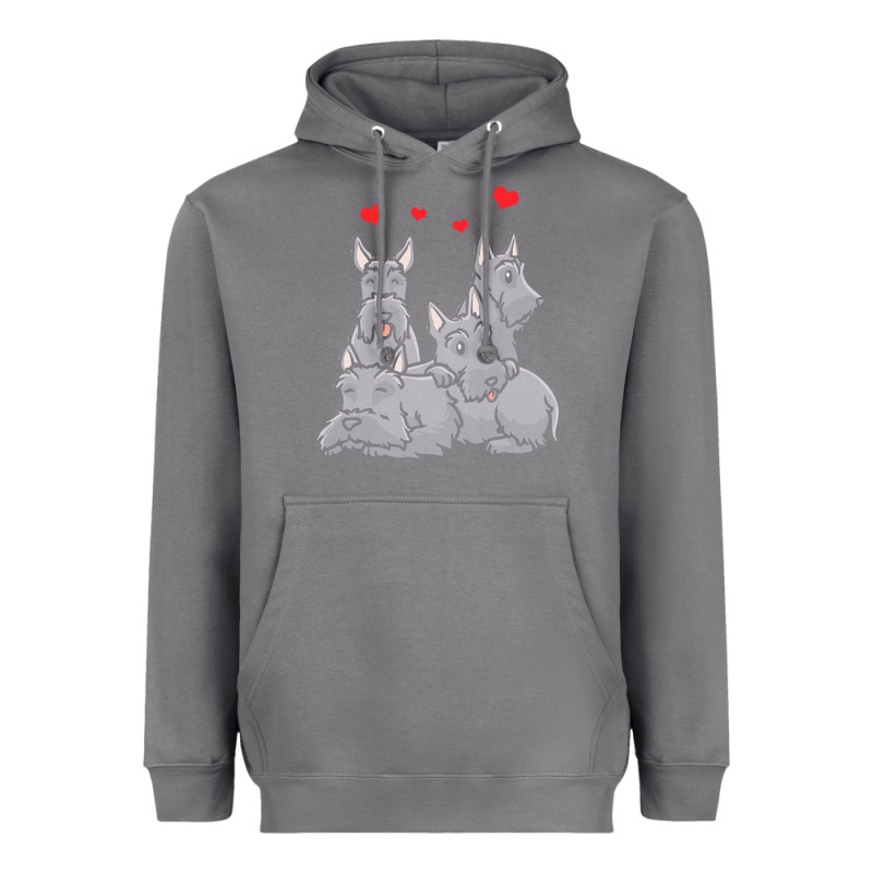 Scottish Terrier Lover Scottish Terrier Dog Aberdeen Terrier Heavyweight Hoodie by trangStudio | Teevron