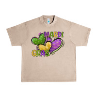 French Oak mardi gras heart Urban Heavy Tee - CowGirlArtShop