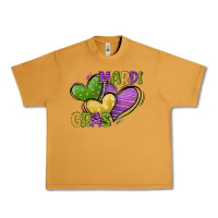 Peanut Butter mardi gras heart Urban Heavy Tee - CowGirlArtShop