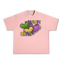 Salmon mardi gras heart Urban Heavy Tee - CowGirlArtShop