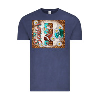 Vintage Denim senior 2023 football Vintage Tee - TumblerDesignByShophia