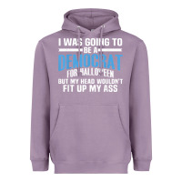 Lavender i was going to be a democrat for halloween political t shirt t shirt Heavyweight Hoodie - StudioElite