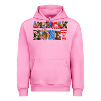 Fuchsia Pink American honey Urban Hoodie - AdoDesignShop