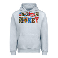 Heather Grey American honey Urban Hoodie - AdoDesignShop