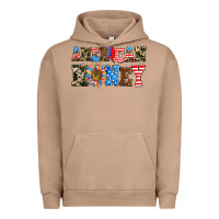 Pigment Burro American honey Urban Hoodie - AdoDesignShop