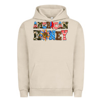 Pigment French Oak American honey Urban Hoodie - AdoDesignShop