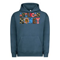 Pigment Midnight Navy American honey Urban Hoodie - AdoDesignShop