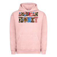 Pigment Salmon American honey Urban Hoodie - AdoDesignShop