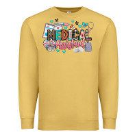 Antique Gold medical assistant Premium Sweatshirt - BarkalooDesign