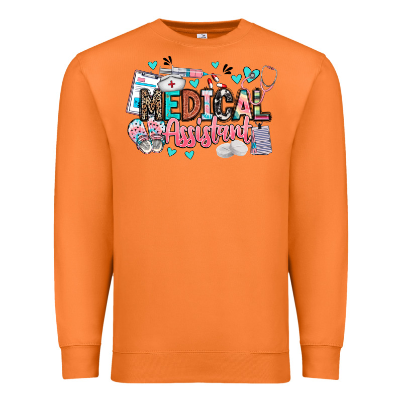 Medical Assistant Premium Sweatshirt by BarkalooDesign | Teevron