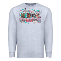 Heather Grey medical assistant Premium Sweatshirt - BarkalooDesign