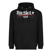 Black West Wing President Bartlet Heavyweight Hoodie - StudioElite