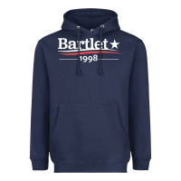 Navy West Wing President Bartlet Heavyweight Hoodie - StudioElite