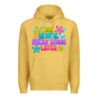 Antique Gold one mental break dowm later Premium Hoodie - CowhideDigitalArt